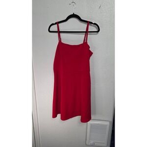 Studio 19 Mini Dress Womens Size M Red Excellent